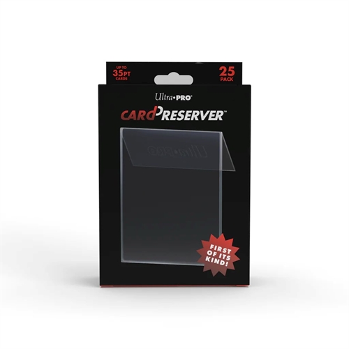 CardPreserver (63 x 88 mm) Ultra clear - Semi Rigid (25 stk) - Plastiklommer